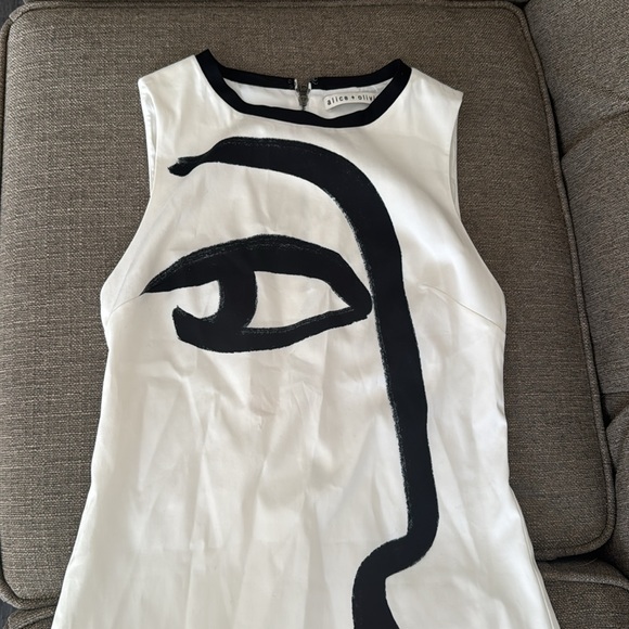 ALICE + OLIVIA  X KOKETIT CLYDE ALINE SHIFT DRESS, Size 0, $440 - Picture 13 of 14